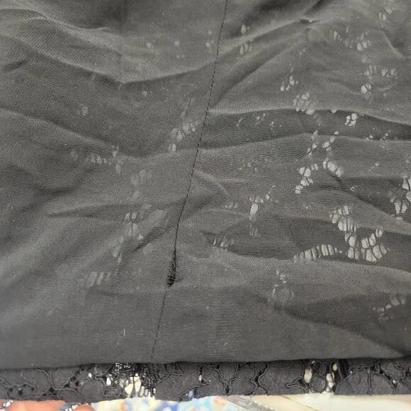 Torrid Black Lace Open Front  Long Sleeve Blazer Women's 4X - Picture 9 of 11